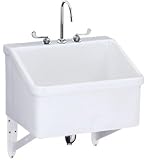 KOHLER K-12794-0 Hollister Utility Sink, White