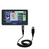 Gespultes Hot Sync und USB Daten Kabel Ladeger�t mit TipExchange f�r MAKER] Nav-U NV-U92T  von Gomadic