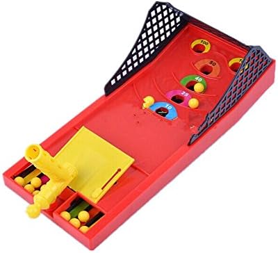 10 Inches Desktop Pinball Machine,Table Pinball Machine,Leisure Table Game,Family Game