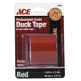 Click here to buy HENKEL 50-42910 PROFESSIONAL GRADE DUCK TAPE 5 YDS RED by Gilmour.