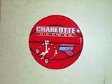 CHARLOTTE BOBCATS BASKETBALL WALL CLOCK