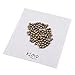 MANSHU 100pcs Pack 6MM Fashion Bronze Jingle Bell/ Small Bell/ Mini Bell for DIY Bracelet Anklets Necklace Knitting/Jewelry Making Accessories