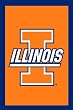University of Illinois Flag - Regular Size
