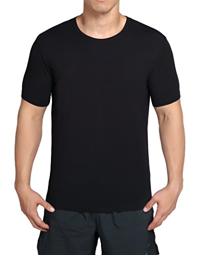 Worboo Tee Ultra Soft 95% Organic Bamboo - Men's Crew Neck Undershirt - Luxury Undergarments