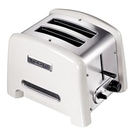 KitchenAid Artisan 5KTT780BWH 2 Slice Toaster White