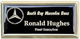 BLACK EBONY BADGE - Gold on Gold