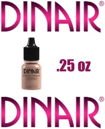 DINAIR AIRBRUSH BLUSH &amp; LIPS MAKEUP - 1 Bottle LIGHT CORAL .25oz.
