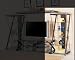 Dark Gray Media Tower By Coaster Furniture