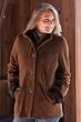 Women's Vienna Shearling Sheepskin Coat, PORCINI, Size LARGE (10/12)