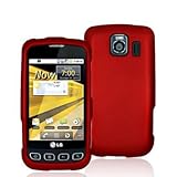 Electromaster(TM) Brand - Red Rubberized Snap-On Hard Skin Case Cover New f ....