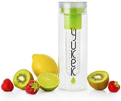 Infuser Water Bottle. - Yukeko Fruit Infuser 24oz Bottles Are Made of Tritan. - Contains No Bpa.