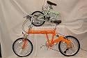 Downtube IXFS Orange Aluminum Full Suspension 9 speed