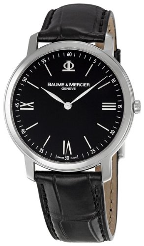Baume Mercier Men's 8850 Classima Executives Ultra Thin Black Dial Watch Baume Mercier Men's 8850 Classima Executives Ultra Thin Black Dial Watch