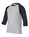 Youth 3/4 Sleeve Raglan Baseball Tee Shirt