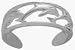 10 Karat White Gold Dolphin Toe Ring