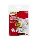Scotch(TM) Thermal Laminating Pouches, 3.74 Inches x 5.31 Inches, 20 Pouches (TP5902-20)