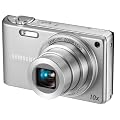 Samsung PL210 Digitalkamera (14,2 Megapixel, 10-fach opt. Zoom, 7,6 cm (3 Zoll) Display, bildstabilisiert) silber