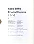 Rosa Barba. Printed Cinema Bd. 1-10