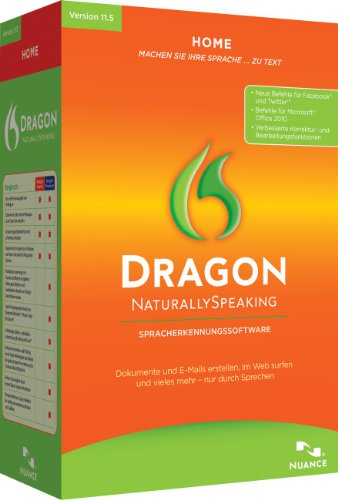 Dragon NaturallySpeaking Home 11.5