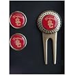 Usc Trojans Ncaa Sc Divot Tool Golf Ball 2 Marker Set