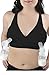 Racerback All-in-One Hands-Free Pumping and Nursing Bra - Off-Black, Medium