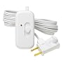 Lutron TT-300NLH-WH Credenza Lamp Dimmer White