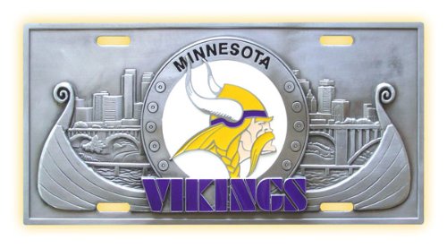 Minnesota Vikings License Plate Cover