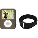 CTA Digital Skin Case for iPod nano 3G (Black)