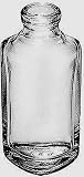 Clear, Glass, Triangle, Bottles, , 16 , ,Tiny, Triangle, Bottles, with , , 16 , , Corks