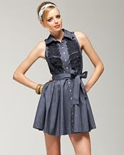 Sleeveless Military Dress
