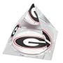 NCAA Georgia Bulldogs Mascot Crystal Pyramid Paperweight