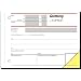 Sigel SD121 Quittung, mit fortlfd. Nummerierung, 1. u. 2. Blatt bedruckt, mit Sicherheitsdruck, selbstdurchschreibend, A6 q, 2 x50 BL