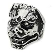 Stainless Steel Dragon's Head Ring