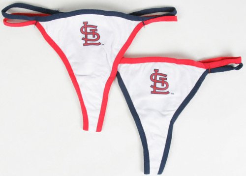 Buy St. Louis Cardinals Ladies Sporty Stripe Thong 2-Pack