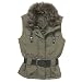 WhiteSeason Weste Frauen, khaki