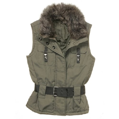 WhiteSeason Weste Frauen, khaki