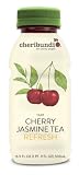Cheribundi Tart Cherry Juices, Jasmine Tea Refresh, 16.9 Ounce (Pack of 12)