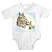 Onesie with feeding, blinkers, harness, horse, carrot
