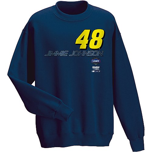 Buy Chase Authentics Jimmie Johnson Designed to Win Big & Tall Crew Sweatshirt by Chase Authentics