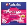 Verbatim 95003 DVD-RAM 9.4 GB 3X DS-TYPE IV, 1-Pack