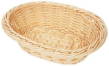 GET Enterprises inc Designer Polyweave Basket - Oval, 9 x 6.75 inch -- 12 per case