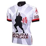 World Jersey's Samurai Dark Ale Short Sleeve Cycling Jersey (Samurai Dark Ale - M)