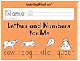 Handwriting Without Tears Letters and Numbers Kindergarten