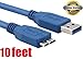 iMBAPrice Superspeed 5Gbps 10-Feet USB 3.0 A to Micro B Charger/Data/Sync Cable for Samsung Galaxy S5/Note 3/ Note 4, Blue (iMBA-U3MC-10BL)