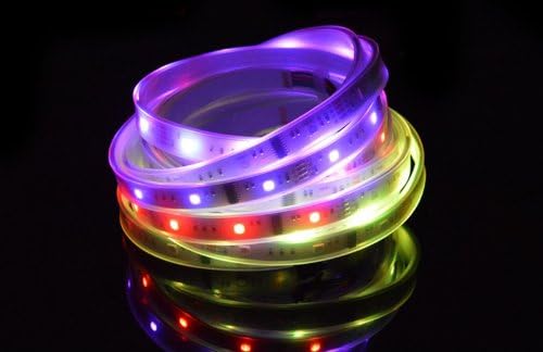 S6store® 5M/roll (RGB) 5050 Waterproof Dream Color 6803 IC LED Strip Light 133 Color Change For Home Garden Party Christmas Decoration