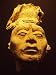 Mayan Plaster Mask, Palenque Ruins Museum, Chiapas, Mexico Photographic Poster Print by Charles Crust, 48x64