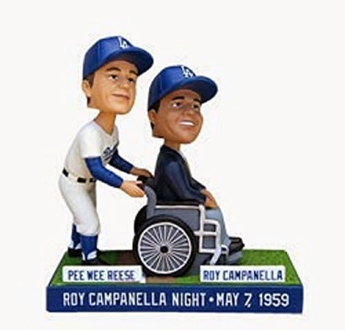 Pee Wee Reese &amp; Roy Campanella Dodgers Bobblehead 2014 Sga by LA DODGERS