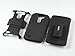 LG G3 Case, ULAK Dual Layer Holster Case with Kickstand and Locking Belt Swivel Clip for LG G3, Protective Case Cover for LG G3 (Black)