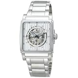 Bulova Mens Automatic White Dial Bracelet Watch #96A107 by Bulova