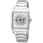 Bulova Men's 96A107 Automatic White Dial Bracelet Watch